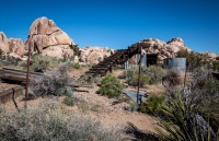 Wall Street Mill on the Wall Street Mill Trail in Joshua Tree National Park