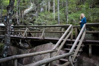 Kyle at Lost River Gorge in Woodstock, NH