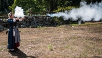 At Hartwell Tavern at Minute Man National Historic Park in Lexington and Concord, MA