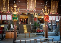 At Kushida Shrine in Fukuoka