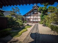 At Shofukiji Shrine in Fukuoka