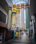 Kawabata Shopping Street in Fukuoka