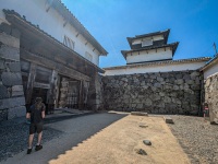 Kyle at Fukuoka Castle ruins in Maizuru Park