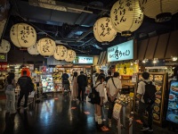 Raman Stadium at Canal City in Fukuoka