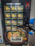 Ramen Vending machine in Hiroshima