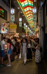 At Nishiki Market in Kyoto