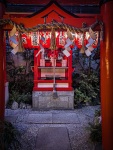 Nishiki Tenmangu Shrine in Nishiki Market in Kyoto