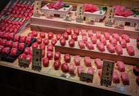 At Nishiki Market in Kyoto