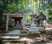 Hiesha at Shōrenin Temple in Kyoto