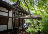 At Shōrenin Temple in Kyoto