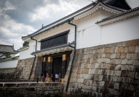 At Nijo Castle in Kyoto