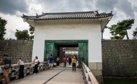 At Nijo Castle in Kyoto