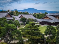 At Nijo Castle in Kyoto