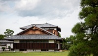 At Nijo Castle in Kyoto