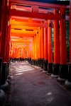 At Funishi-Inari Shrine in Kyoto