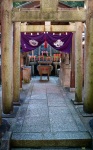 At Funishi-Inari Shrine in Kyoto