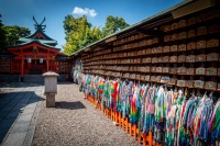 At Funishi-Inari Shrine in Kyoto