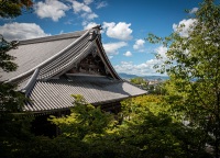 At Zenrinji / Eikandō Temple in Kyoto