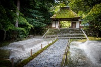 At Honen-in in Kyoto