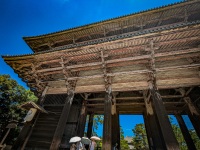 Todai-ji Namdaimon (Grand South Gate) in Nara