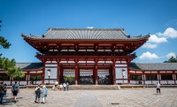 Todai-ji Chumon (Central Gate) in Nara