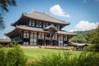 At Todai-ji Temple in Nara