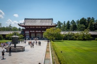 At Todai-ji Temple in Nara