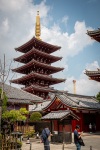 At Senso-ji Temple in Asakusa, Tokyo