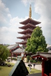 At Senso-ji Temple in Asakusa, Tokyo