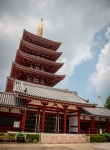 Senso-ji Temple in Asakusa, Tokyo