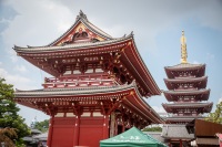 Senso-ji Temple in Asakusa, Tokyo