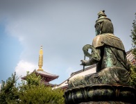 Senso-ji Temple in Asakusa, Tokyo