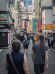 Suzanne and Kyle in Akihabara, Tokyo