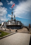 At the Mikasa Battleship in Kanagawa, Japan