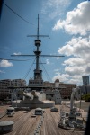 At the Mikasa Battleship in Kanagawa, Japan