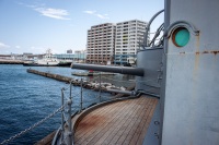 At the Mikasa Battleship in Kanagawa, Japan