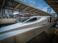 Bullet train at Tokyo Station