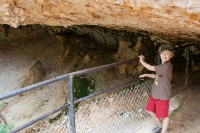 Kyle at Mossy Cave