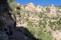 Kyle and Suzanne on Bright Angel Trail