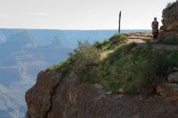 Kyle and Suzanne along Bright Angel Trail