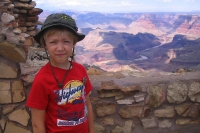 Kyle at Desert View Watchtower