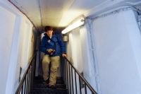 Paul Climbing the dome of St. Paul's Cathedral in London