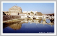 Castel Sant'Angelo and the Tiber