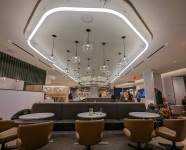 Lufthansa Lounge at Newark Airport