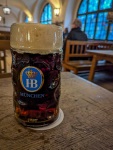 At the Hofbrauhaus in Munich