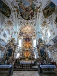 In Wallfahrtskirche at Andechs Monastery