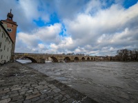 Steinerne Brücke bridge in Regensburg