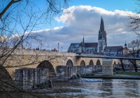 Steinerne Brücke bridge in Regensburg