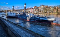 Along the Danube in Regensburg