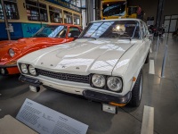 Ford Capri 2600 RS at the Deutschesmuseum Verkerhszentrum Transport Museum in Munich